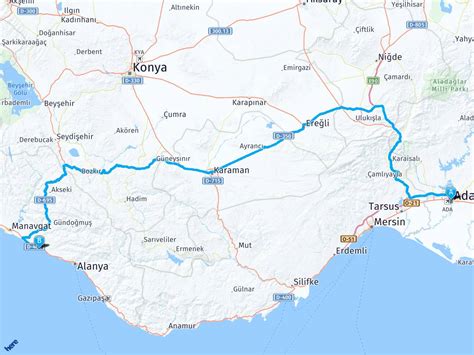Adana alanya yol haritası